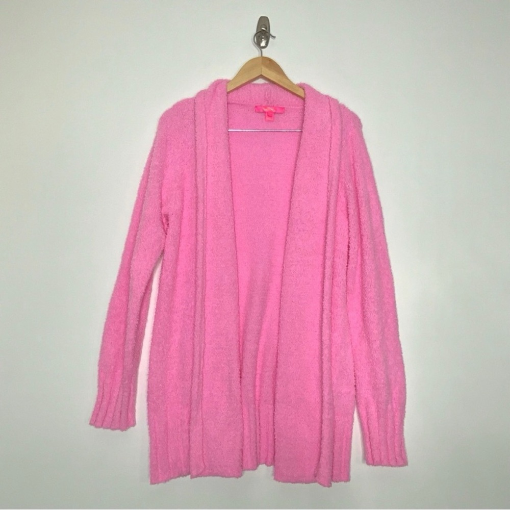 💕Lilly Pulitzer Basia Cardigan Lilac
Rose Pink. Size XL.💕